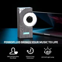 Dancing Ferrofluid Sound Visualizer, Mysterious Liquid Office desk Decor
Ferro Fluid Music Visualizer, Type-C Charging, 8H Play Time, Office Relaxing 