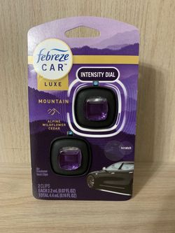 Febreze Luxe Mountain Car Air Freshener 2pk (multiple available)
