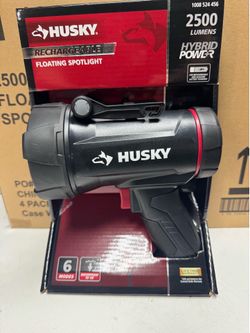 Brand New Husky Rechargeable Floating Spotlight 2500 Lumens. You Must Pick Up