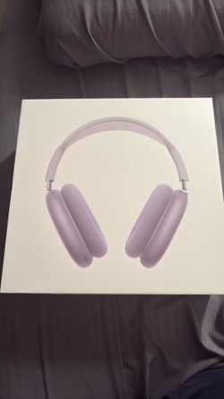 Purple Apple Air Pod Maxes