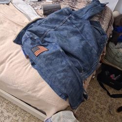 Polo Ralph Lauren Trucker Denim Sherpa