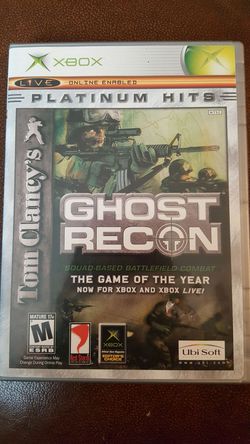 Ghost Recon Platinum Hits Xbox 360 Game