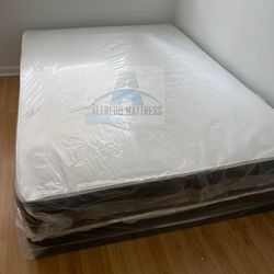 Full Mattress Set – NEW – Medium Firm Support – Box Spring Included – Delivery Available
