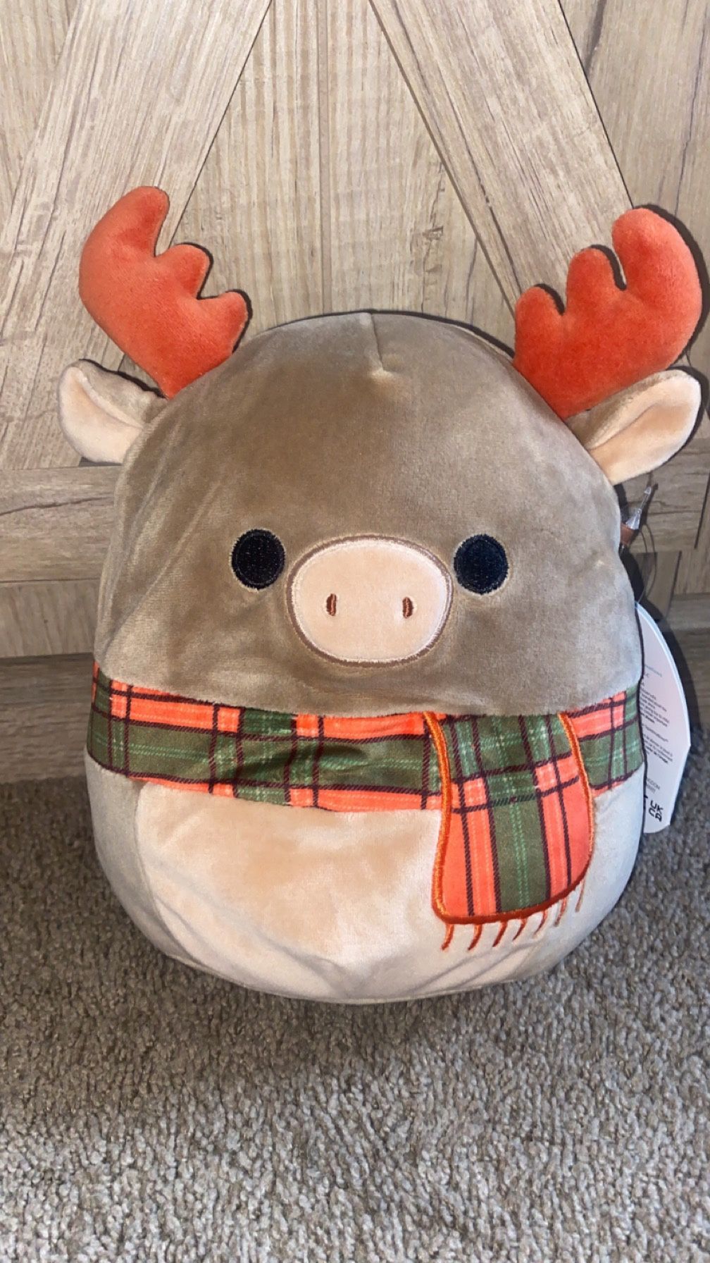 Patterson The Moose Squishmallow 7.5 In
