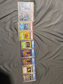 Graded RARE pokémon cards!