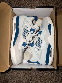 Jordan 4 Military blue