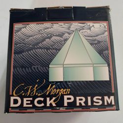 Deck prism for lighting dark areas