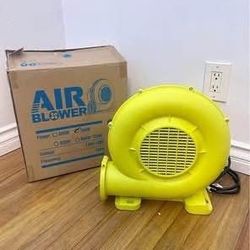 Bounce House Blower, 750W 1.0HP Powerful Inflatable Blower Portable Air Pump for Inflatables, Bubble