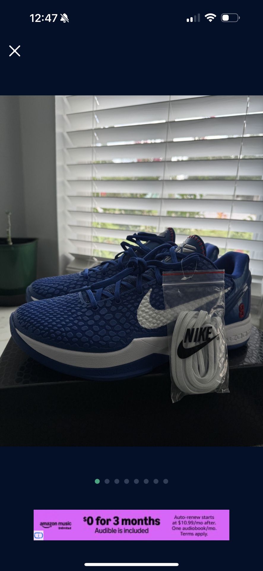 Zoom Kobe 6 Protro 'Dodgers'