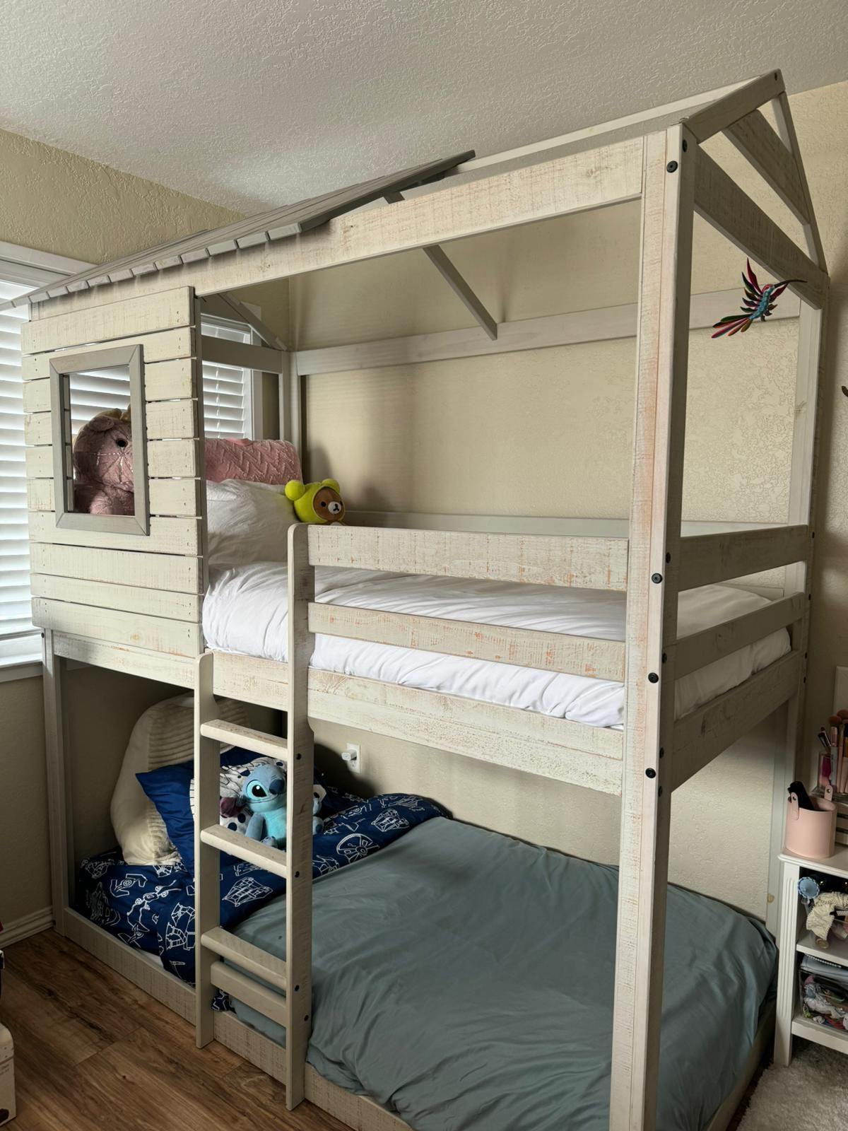 Bunk Bed With Mattresses (like New)
