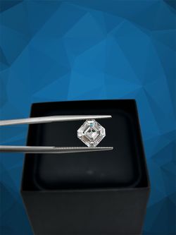 Asscher Cut lab-grown certified diamond 💎