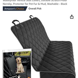 Active Pets Back Seat Cover For Dogs