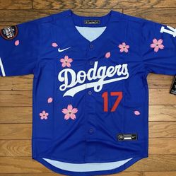 White Or Blue Sakura Shohei Ohtani Tokyo Series X Murakami Jersey Adult And Youth