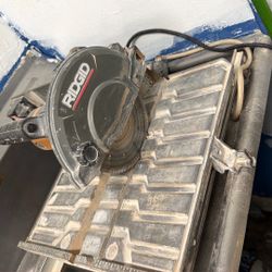 RIDGID 7 inch wet saw no stand 