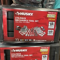 Husky New 270 Pcs Mechanics Tool Set