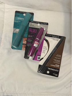 Maybelline Mascaras and Covergirl Brow Pencil Bundle