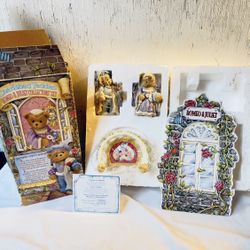 ROMEO and JULIET with BALCONY Vintage NEW In Box Cherished Teddies Gift