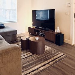 Entertainment Counsel With Coffee Table  