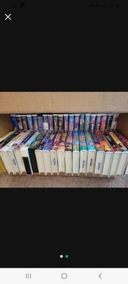 Childhood Memories Lot Of Disney VHS Tapes