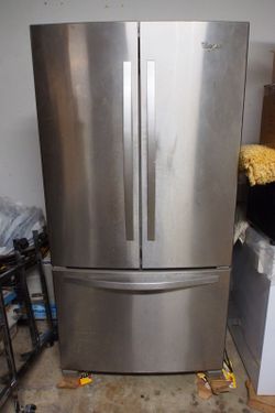 Whirlpool 25 Cu. Ft. French Door Refrigerator - Works Great