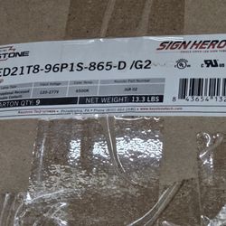 8 foot L. E.D 120/277  T-8 lamps No driver needed or ballots