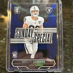 2024 Brock Bowers Rookie lot 
