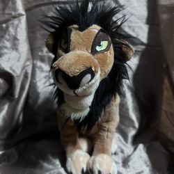 Disney The Lion King Scar Plush Stuffed Animal Villian Doll 14" plushie plush do