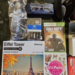 Mixed Lot – Fashion, Games, Decor, Pet Items, Puzzle & More (All in One Box!)