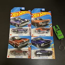 Mopar HotWheels Keychains - Holiday Special