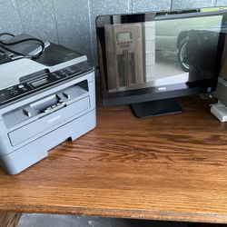 Dell All In One Computer And Brother Printer 