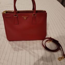  Red Prada Bag