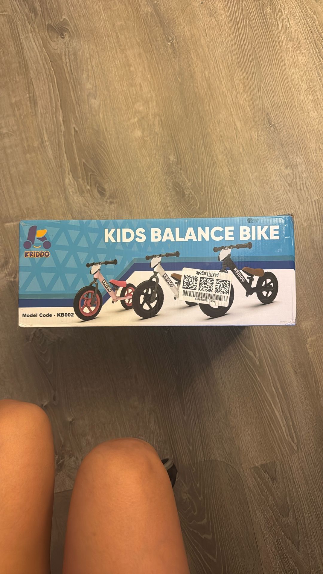 Toddler balance Bike