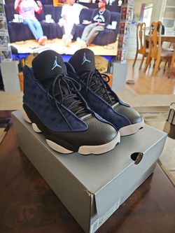 Used Jordan XIII Brave Blue size 10.5
