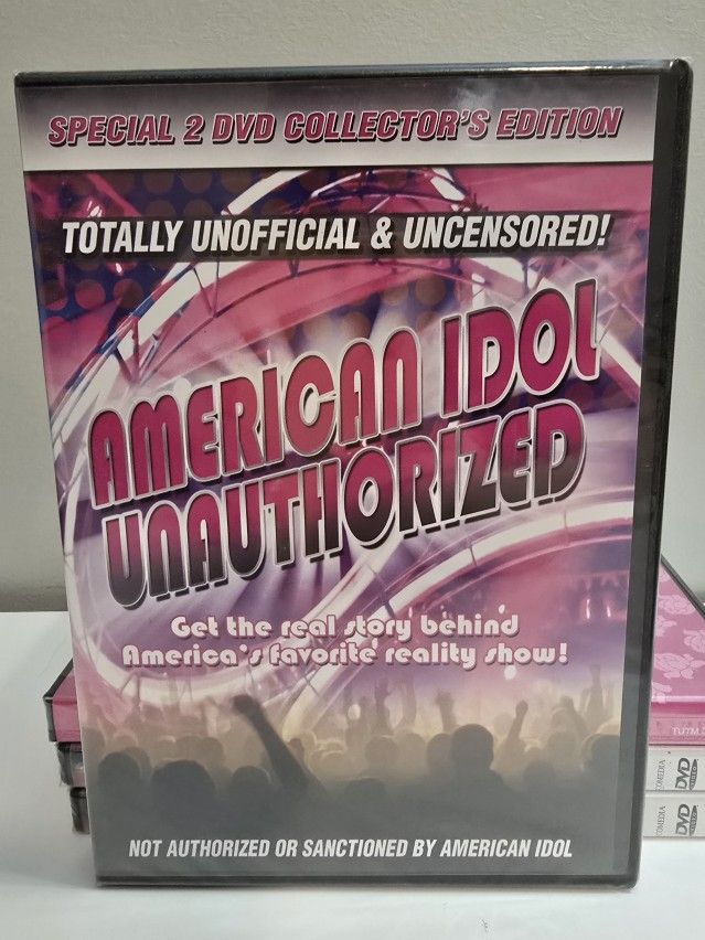 American Idol Unauthorized DVD 2007 NEW Sealed 2 DVD Collectors Edition