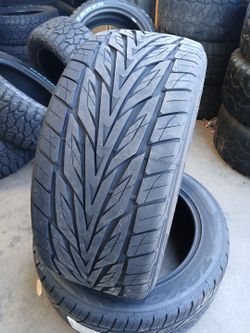 New set of tires 295 45 20 TOYO PROXES ST3