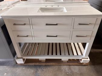 48 in single sink bath vanity