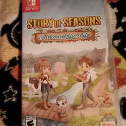 Story Of Seasons Wonderful Life Brand New Nintendo Switch 