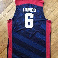 Nike USA Olympic Basketball jersey 2012 x LeBron James 