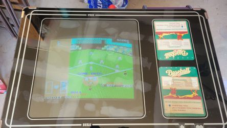 SEGA Champion Baseball Game Cocktail Table