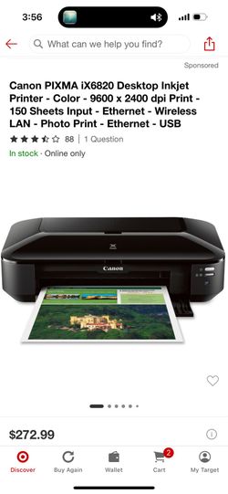 Canon PIXMA ix6820