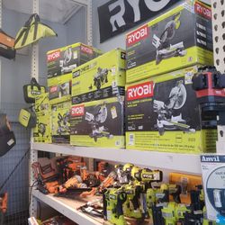 Ryobi & Ridgid Tools 1/2 Off