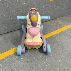 🦄 VTech Sit-to-Stand Unicorn Ride-On Toy – $9