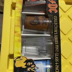 AC/DC PinT Glasses  Vintage 