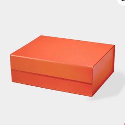 CHARMGIFTBOX Gift Boxes with Lids, 8x6x4 Inch Medium Magnetic Auqa Blue Gift Box with Ribbon Card, Collapsible Boxes for Birthday Party Bridesmaid Chr