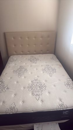 Bed Frame with Mattress