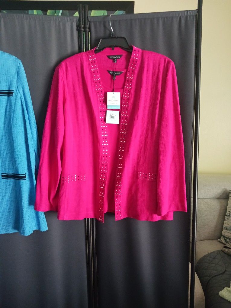 Plus Women's Jacket Sets