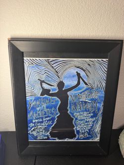 2019 Dancing With Machetes Misdemeanor Meadows Concert Poster Framed