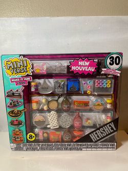 MGA's Miniverse HERSHEY Make It Mini Food 30 Pieces