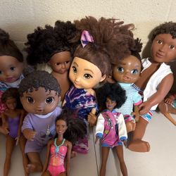 Barbies And Dolls