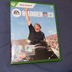 Madden NFL 23 for Xbox Series X like new played once